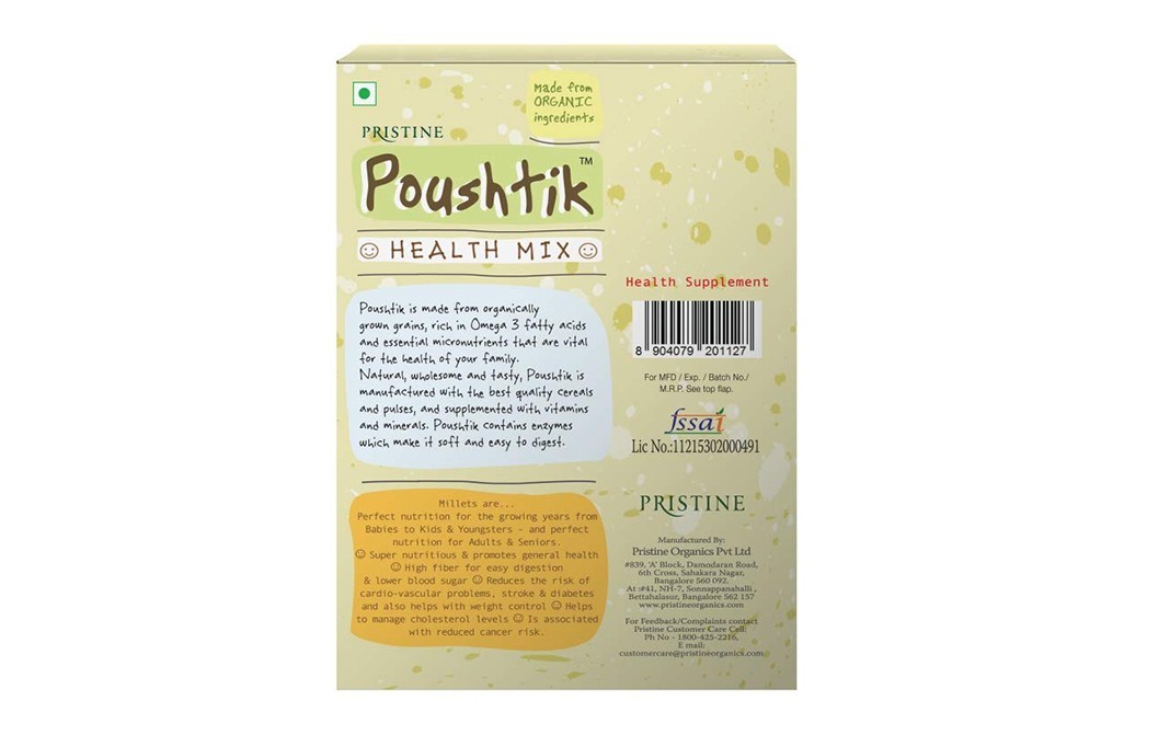 Pristine Poushtik Health Mix    Pack  400 grams